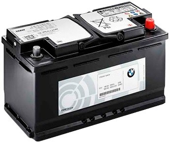 Аккумулятор BMW 61217604808 AGM 12V 105Ah 950A, BMW